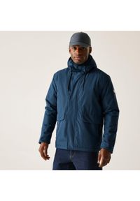 Regatta - Kurtka męska zimowa ocieplana Sterlings. Kolor: niebieski. Materiał: tkanina, puch. Sezon: zima. Sport: turystyka piesza #1
