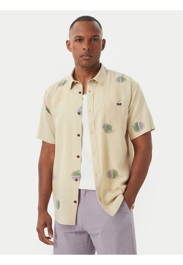 Billabong Koszula Cordoba 24A041510 Beżowy Regular Fit. Kolor: beżowy. Materiał: lyocell