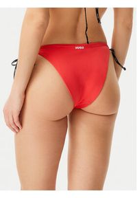 Hugo - HUGO Dół od bikini Pure 50535795 Czerwony. Kolor: czerwony. Materiał: syntetyk