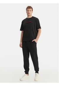 Hugo - HUGO T-Shirt Gradient 50556667 Czarny Regular Fit. Kolor: czarny. Materiał: bawełna. Wzór: gradientowy #5