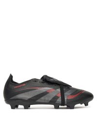 Adidas - adidas Buty do piłki nożnej Predator League Fold-Over TongueID1322 Czarny. Kolor: czarny. Materiał: skóra