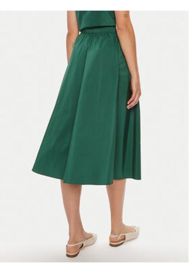 Weekend Max Mara Spódnica plisowana Zarda 2425106051 Zielony Regular Fit. Kolor: zielony. Materiał: syntetyk, bawełna