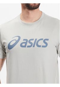 Asics T-Shirt Big Logo 2031A978 Zielony Regular Fit. Kolor: zielony. Materiał: syntetyk, bawełna #5
