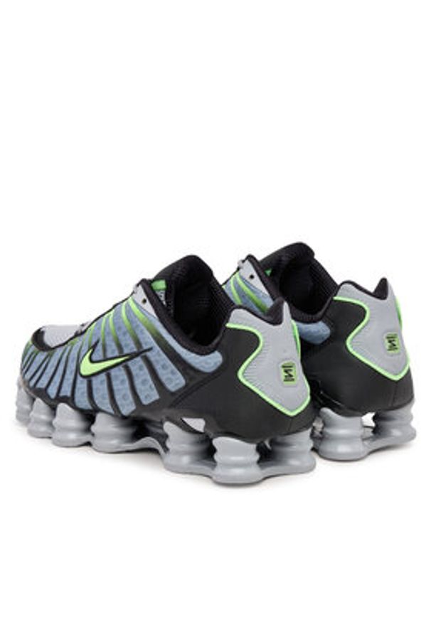 Nike Sneakersy Shox TL AV3595 005 Szary. Kolor: szary. Materiał: materiał