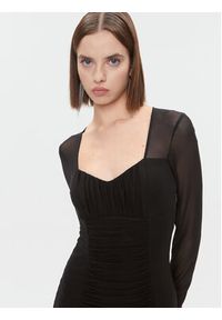 Marciano Guess Sukienka koktajlowa 3BGK0E 6851Z Czarny Bodycon Fit. Kolor: czarny. Materiał: syntetyk. Typ sukienki: bodycon. Styl: wizytowy #4