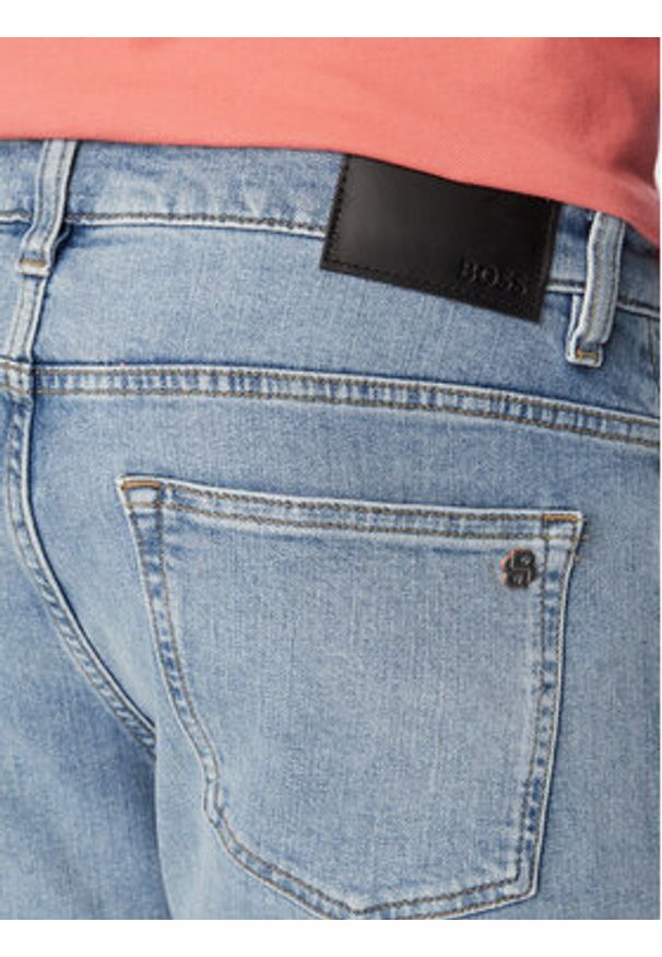 BOSS Jeansy Delaware Bo 50556871 Niebieski Slim Fit. Kolor: niebieski