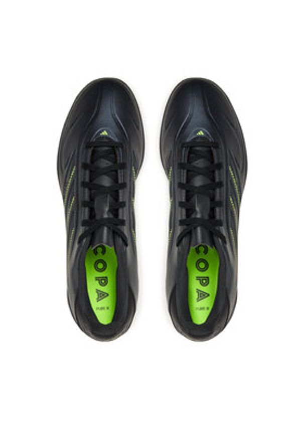 Adidas - adidas Buty do piłki nożnej Copa Pure 3 Club JR2900 Czarny. Kolor: czarny. Materiał: skóra