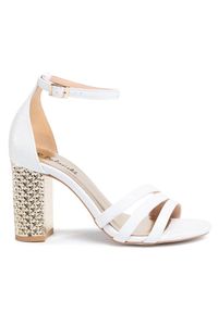 Sandały R.Polański. Kolor: biały #1