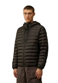 C.P. Company - C.P. COMPANY Czarna męska kurtka Medium Jacket, Rozmiar XXL. Kolor: czarny. Materiał: poliamid, puch. Długość rękawa: długi rękaw. Długość: długie #4