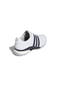 Adidas - Buty do golfa z kolcami adidas Tour360 24 Boost. Kolor: biały, wielokolorowy, niebieski. Sport: golf