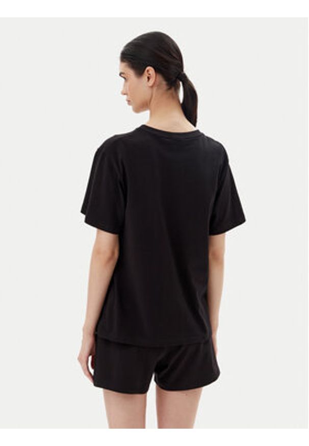 EA7 Emporio Armani T-Shirt 7W000029 AF10373 UC001 Czarny Loose Fit. Kolor: czarny. Materiał: bawełna