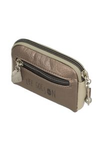 Portfel damski Anekke, etui na klucze z ozdobnym nadrukiem i metalowym logo zapinane na suwak kompaktowe i poręczne idealne do torebki lub plecaka, m. Wzór: nadruk #5