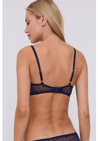 DKNY - Dkny - Biustonosz DK4040. Kolor: niebieski. Wzór: gładki #4