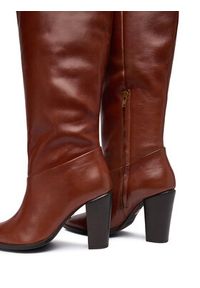 Bronx Kozaki 14410-V Brązowy. Kolor: brązowy. Materiał: skóra #6