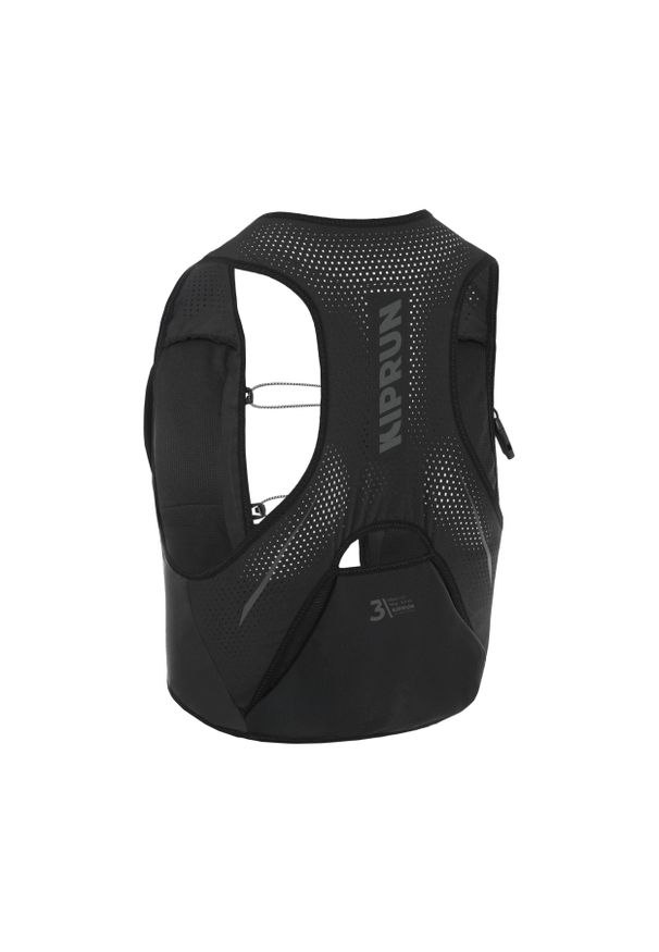 KIPRUN - Kamizelka do biegania unisex Kiprun Race 900 3 l. Kolor: czarny. Materiał: poliester, elastan, materiał. Sport: bieganie