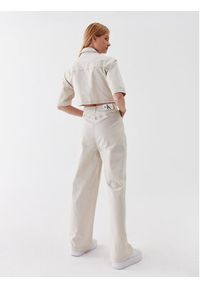 Calvin Klein Jeans Kombinezon J20J221826 Écru Relaxed Fit. Materiał: bawełna #3