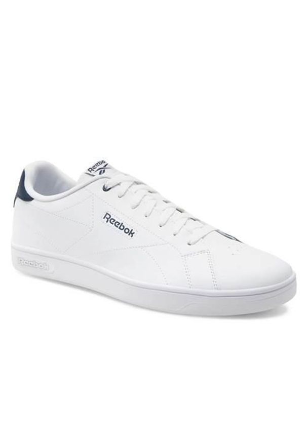 Buty do chodzenia męskie Reebok 100074364. Okazja: na co dzień. Zapięcie: sznurówki. Kolor: biały, wielokolorowy. Materiał: syntetyk, materiał. Szerokość cholewki: normalna. Sport: turystyka piesza