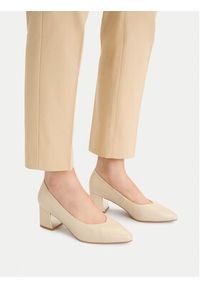 Lasocki Czółenka CEO-HMS3022-2 Beżowy. Kolor: beżowy. Materiał: materiał #8