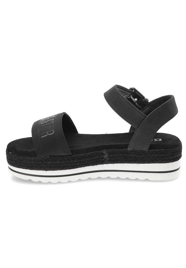 Big-Star - Czarne Sandały Big Star Wygodne Buty Damskie. Okazja: na co dzień. Kolor: czarny. Sezon: lato. Styl: casual
