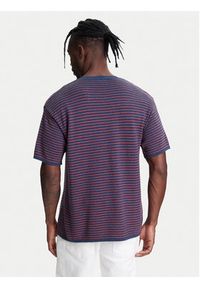 United Colors of Benetton - United Colors Of Benetton T-Shirt 1195K109V Granatowy Relaxed Fit. Kolor: niebieski. Materiał: bawełna