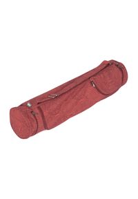 BODHI - Bawełniana torba na matę do jogi Bodhi Asana Bag 70 - czerwony. Kolor: czerwony. Materiał: bawełna. Sport: joga i pilates #1