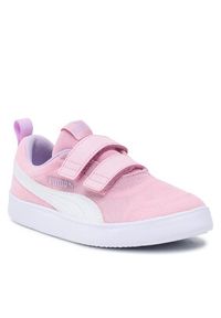 Puma Sneakersy Courtflex v2 Mesh V Ps 371758 08 Różowy. Kolor: różowy. Materiał: materiał #6