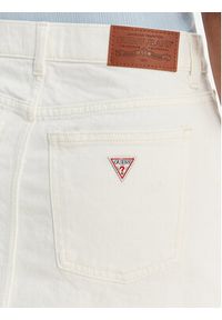 Guess Jeans Spódnica jeansowa W6RD0Q D6521 Biały Regular Fit. Kolor: biały. Materiał: bawełna #5