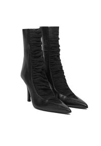 Patrizia Pepe Botki 2Y0020/V038-K103 Czarny. Kolor: czarny. Materiał: skóra #4
