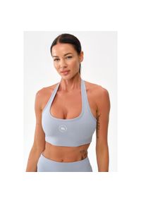 ROUGH RADICAL - Stanik sportowy fitness Rough Radical Zoya Sports Bra. Kolor: niebieski. Sport: fitness