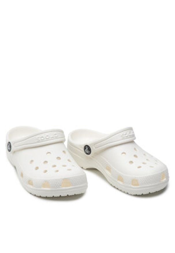 Crocs Klapki Classic Clog K 206991 Biały. Kolor: biały