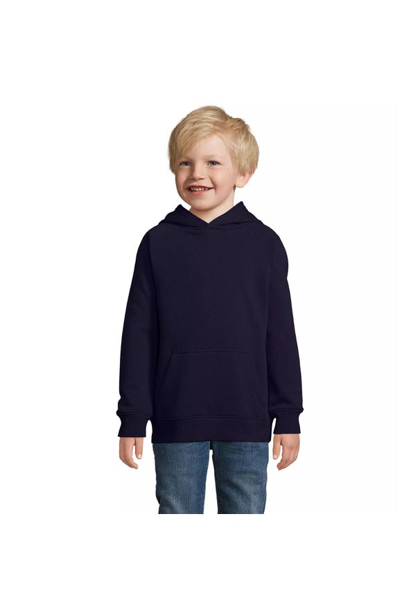 SOL'S - Bluza z kapturem dla dzieci Sol's Stellar. Typ kołnierza: kaptur. Kolor: niebieski