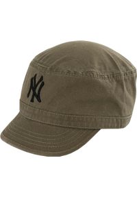 New Era - Czapka Unisex Zielona Militarnie z Bawełny - Modny Styl. Kolor: brązowy, zielony, wielokolorowy. Materiał: bawełna. Wzór: moro
