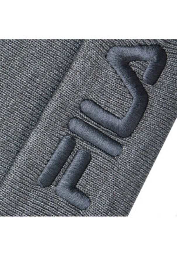 Fila Czapka Bukoba Slouchy FCU0032 Szary. Kolor: szary. Materiał: materiał, bawełna