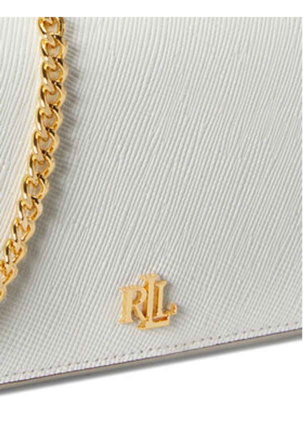 Lauren Ralph Lauren - LAUREN RALPH LAUREN Torebka 432P13473001 Biały. Kolor: biały. Materiał: skórzane