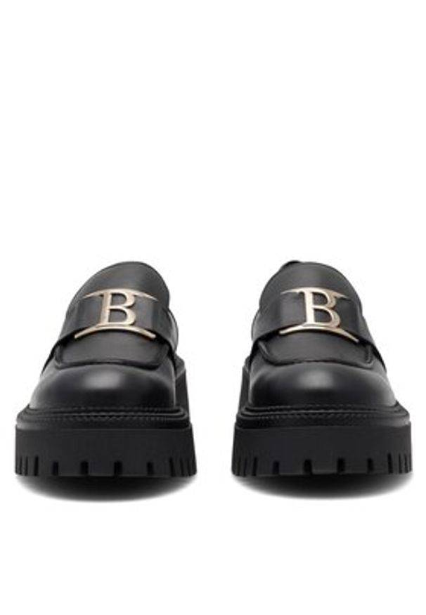 Badura Loafersy ALMEIRIM-8045 Czarny. Kolor: czarny. Materiał: skóra