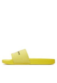 Calvin Klein Jeans Klapki Slide Monogram Co YW0YW00103 Żółty. Kolor: żółty
