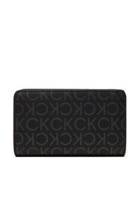 Calvin Klein Duży Portfel Damski Ck Daily Md K60K612683 Czarny. Kolor: czarny. Materiał: skóra