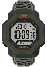 Zegarek Timex Zegarek męski TW2V88300 zielony. Kolor: zielony #1