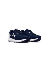 Buty do biegania męskie Under Armour Charged Rogue 3. Kolor: niebieski. Materiał: materiał, syntetyk, tkanina