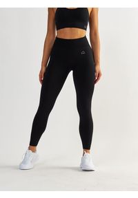 BESHAPED - Legginsy fitness damskie Beshaped Shape Up modelujące. Kolor: czarny. Materiał: nylon. Sport: fitness