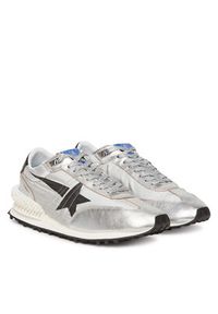 GOLDEN GOOSE Sneakersy GMF00684.F005667 60246 Srebrny. Kolor: srebrny. Materiał: materiał #5