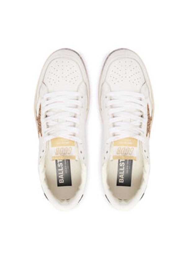 GOLDEN GOOSE Sneakersy Ballstar 2 GWF00804.F006964.10471 Biały. Kolor: biały. Materiał: skóra
