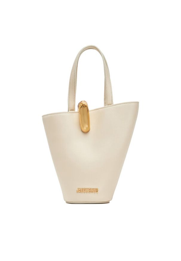 JACQUEMUS Torebka Le Petit Bambol 24H243BA389-3173 Écru. Materiał: skórzane