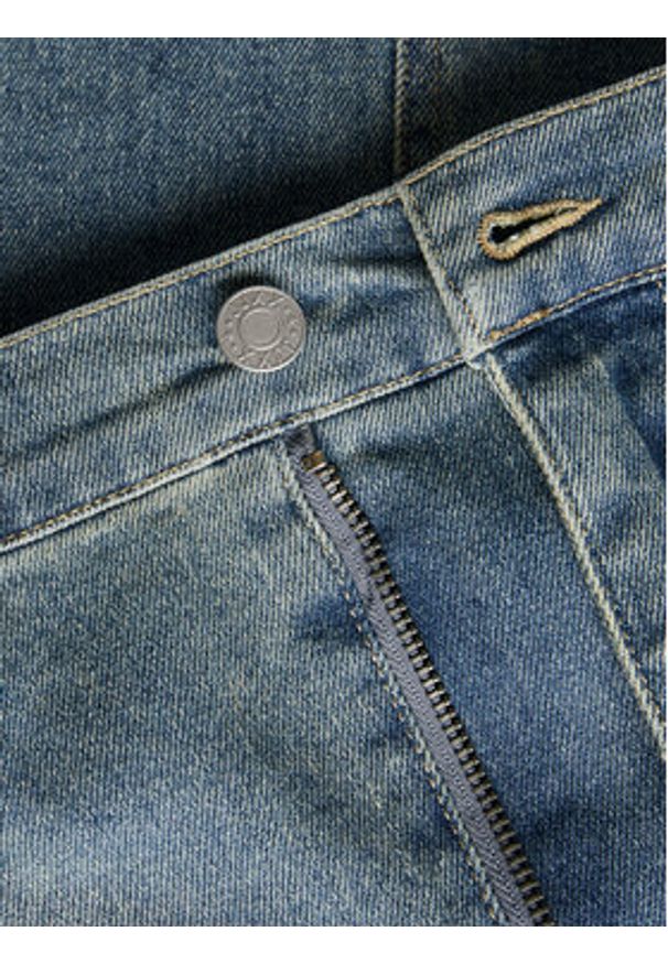 JJXX Sukienka jeansowa Tinga 12260695 Niebieski Slim Fit. Kolor: niebieski. Materiał: syntetyk, bawełna