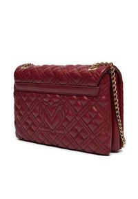 Love Moschino - LOVE MOSCHINO Torebka JC4014PP1LLA0552 Bordowy. Kolor: czerwony. Materiał: skórzane #4