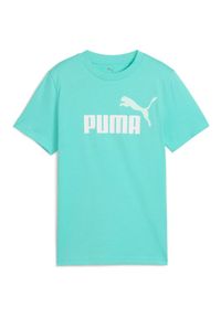 Koszulka Puma Ess 2 Color No.1 Logo Tee B, Dzieci. Kolor: niebieski. Materiał: bawełna, materiał