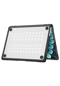 TECH-PROTECT - Etui Tech-Protect Velar MacBook Air 13 M2-M5 2023-2026 black/matte clear. Materiał: guma #2