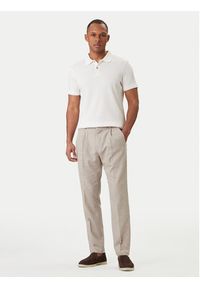 JOOP! Polo Jorge 30101934 Écru Slim Fit. Typ kołnierza: polo. Materiał: bawełna #5