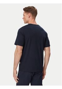 Jack & Jones T-Shirt Montauk Type 12290887 Niebieski Regular Fit. Kolor: niebieski. Materiał: bawełna #3