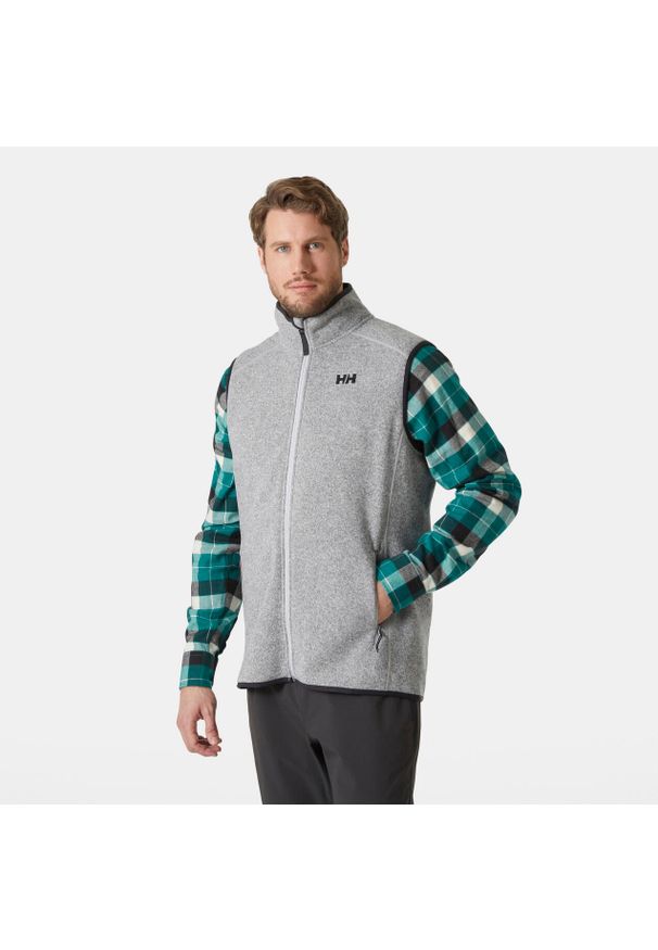 Bluza polarowa bez rękawów Helly Hansen Varde. Kolor: szary. Materiał: polar. Długość rękawa: bez rękawów